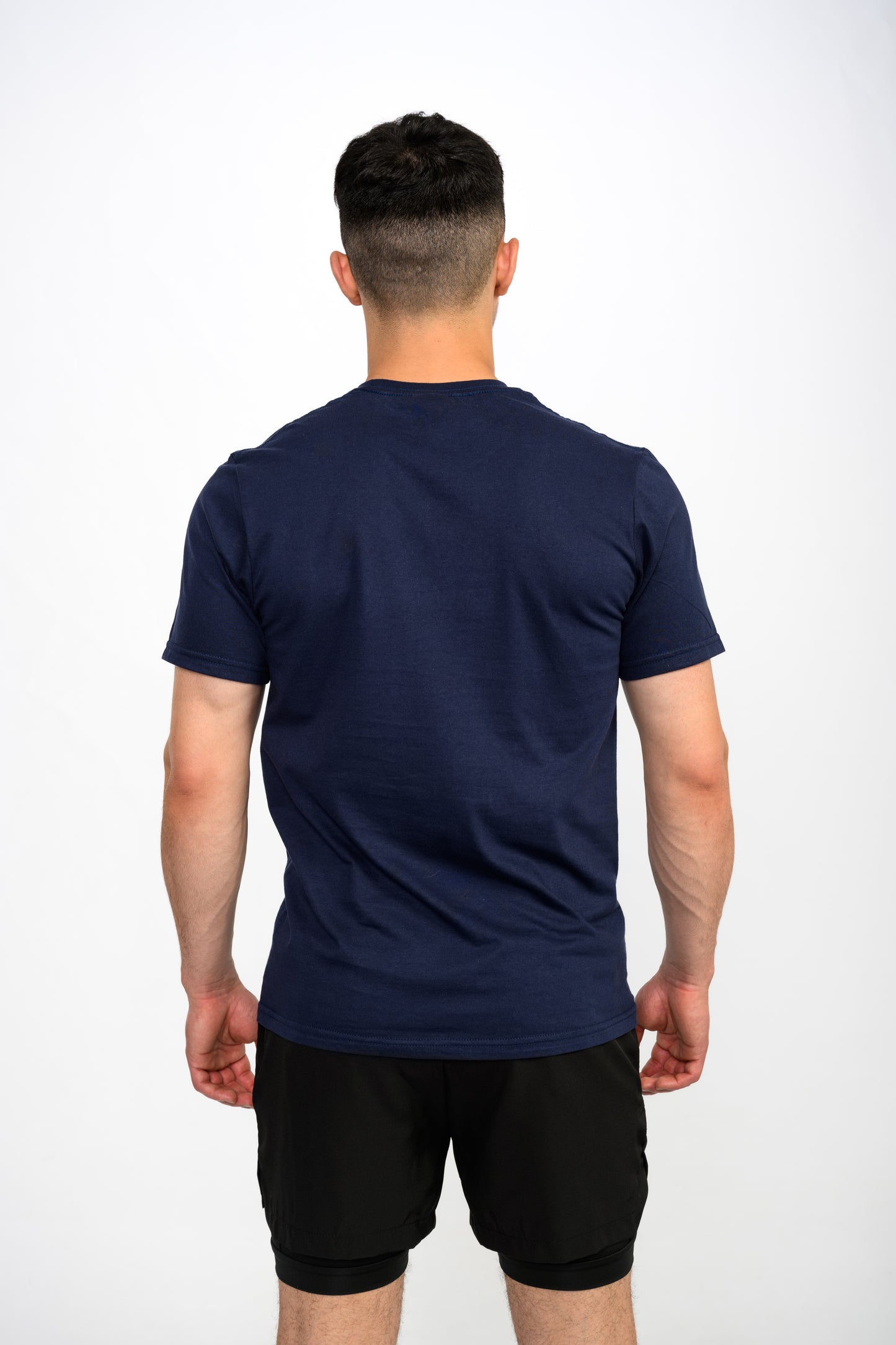 BLV ESSENTIALS TEE - NAVY