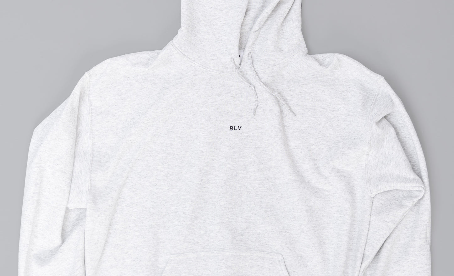 BLV ESSENTIALS HOODIE - ASH GREY