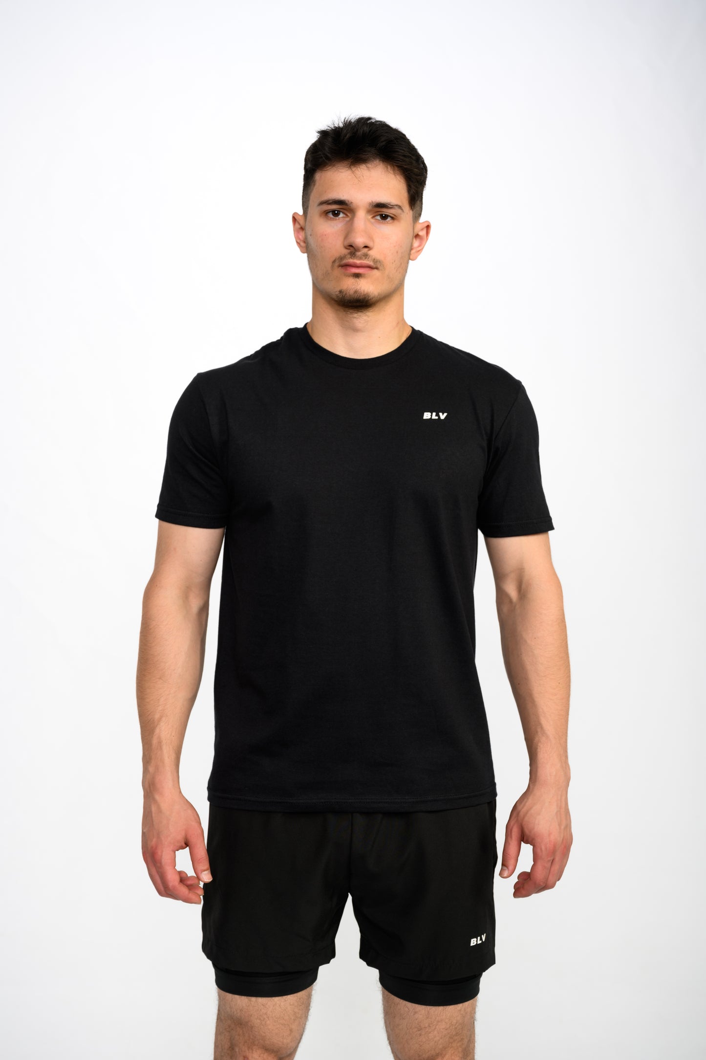 BLV ESSENTIALS TEE - BLACK