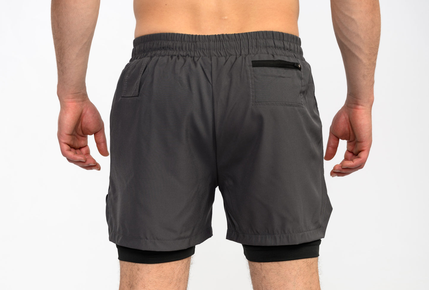 BLV COMPRESSION SHORTS - GREY