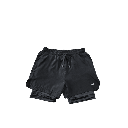 BLV COMPRESSION SHORTS - BLACK