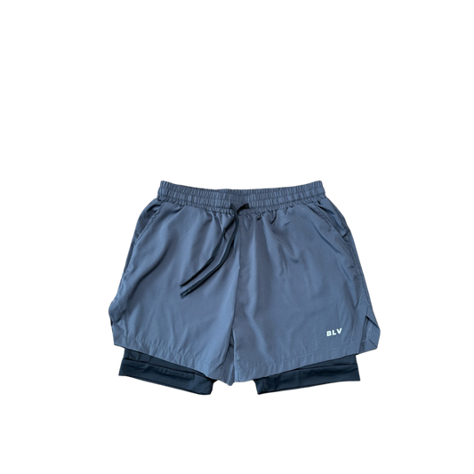 BLV COMPRESSION SHORTS - GREY
